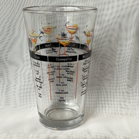 Libbey Bar Recipe Glass NWOT - Picture 8 of 8